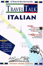 Cover of: Traveltalk: Italian (TravelTalk)