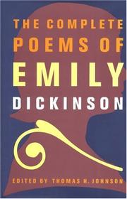 Cover of: The Complete Poems of Emily Dickinson by Emily Dickinson