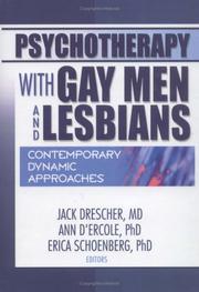 Cover of: Psychotherapy with Gay Men and Lesbians: Contemporary Dynamic Approaches