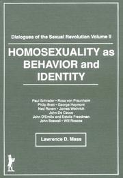 Cover of: Dialogues of the sexual revolution