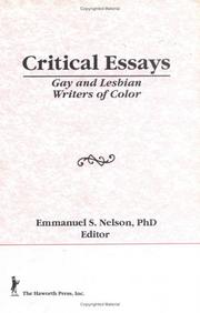 Critical Essays by Emmanuel S. Nelson
