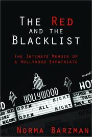 Cover of: The red and the black list: intimate memoir of a Hollywood expatriate
