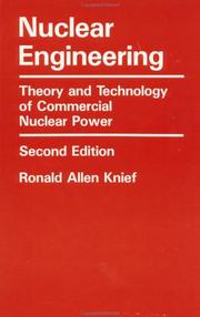 Nuclear engineering by Ronald Allen Knief