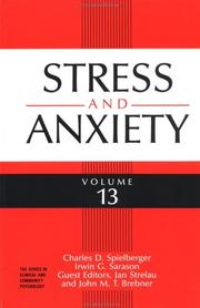 Stress and anxiety