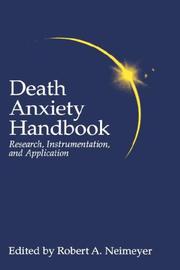 Death anxiety handbook : research, instrumentation, and application