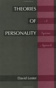 Theories of personality : a systems approach