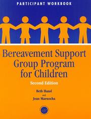 Bereavement Support Group Program For Children by Beth Haasl
