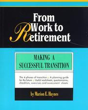 Cover of: From work to retirement