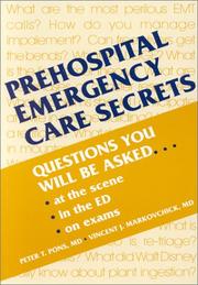Cover of: Prehospital emergency care secrets