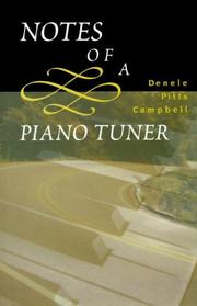 Cover of: Notes of a piano tuner