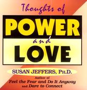 Cover of: Thoughts of power and love by Susan J. Jeffers