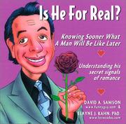 Cover of: Is He for Real?: Knowing Sooner What a Man Will Be Like Later