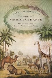 Cover of: The Medici giraffe