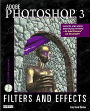 Cover of: Adobe photoshop 3 filters and effects