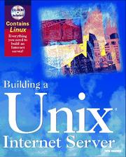 Cover of: Building a UNIX Internet server