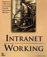 Cover of: Intranet working