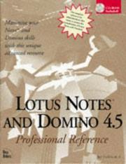 Cover of: Lotus Notes and Domino 4.5 professional reference
