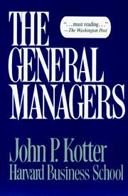 Cover of: The general managers