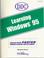 Cover of: Learning Windows 95
