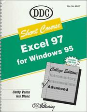 Cover of: Microsoft Excel 97: advanced : short course