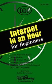 Cover of: Internet in an hour for beginners
