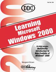 Cover of: Learning Microsoft Windows 2000