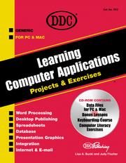 Learning Computer Applications by Lisa A. Bucki
