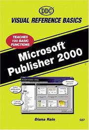Cover of: Microsoft Publisher 2000: Visual Reference Basics
