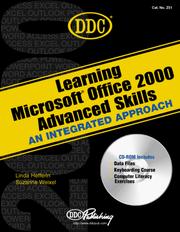 Cover of: Learning Microsoft Office 2000: advanced skills : an integrated approach