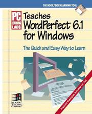 Cover of: PC Learning Labs teaches WordPerfect 6.1 for Windows