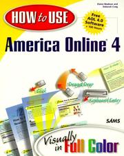 Cover of: How to use America Online: visually in full color