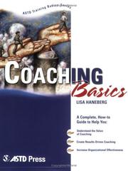 Cover of: Coaching Basics (Astd Training Basics Series)