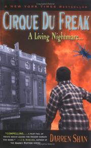 Cover of: A Living Nightmare (Cirque du Freak, Book 1)