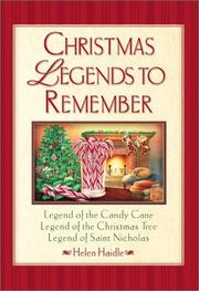 Cover of: Christmas legends to remember