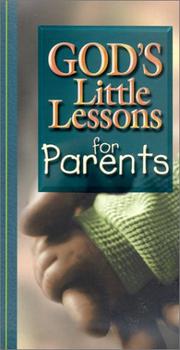 God's little lessons for parents by Honor Books