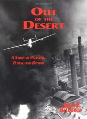 Out of the desert by John E. Blundell