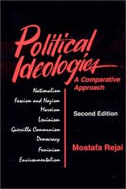 Political ideologies by M. Rejai