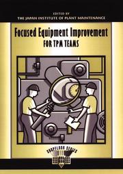 Cover of: Focused equipment improvement for TPM teams
