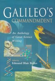 Cover of: Galileo's Commandment