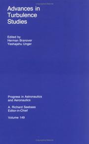 Cover of: Advances in Turbulence Studies (Progress in Astronautics and Aeronautics)