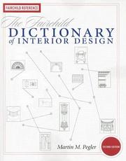 Cover of: The Fairchild Dictionary of Interior Design (Fairchild Reference Collection)