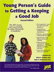 Cover of: Young person's guide to getting & keeping a good job