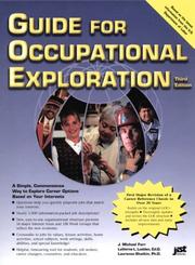 Cover of: Guide for occupational exploration