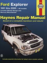 Cover of: Haynes Ford Explorer 1991 thru 2000