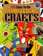 Cover of: 175 easy-to-do Thanksgiving crafts