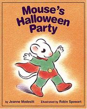 Cover of: Mouse's Halloween party by Jeanne Modesitt