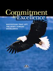Cover of: Commitment to excellence