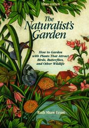 Cover of: The naturalist's garden