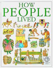 Cover of: How people lived by Anne Millard