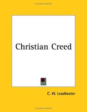 Cover of: Christian Creed